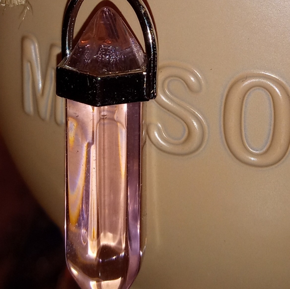 Light pink crystal Keychain - Picture 4 of 4